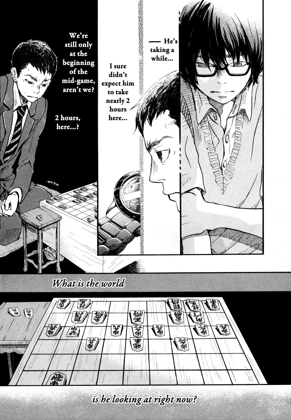 3-gatsu no Lion Chapter 100 page 11 - Chapter 100: Swimming Man (Part 1)