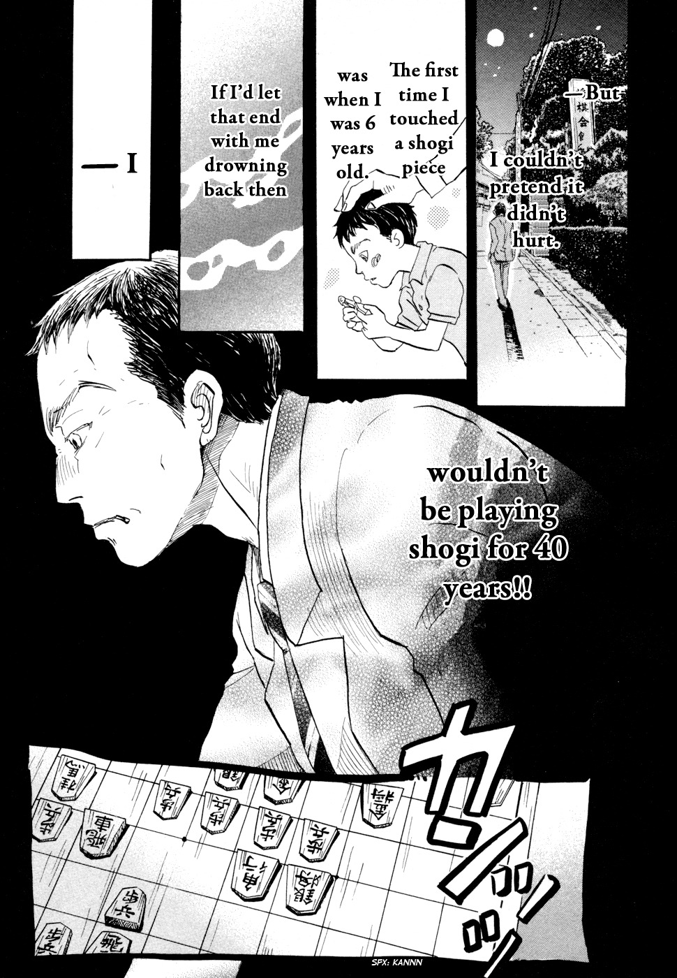 3-gatsu no Lion Chapter 101 page 11 - Chapter 101: Swimming Man (Part 2)