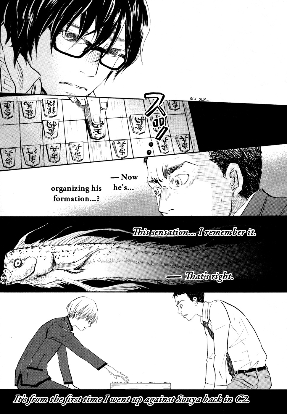 3-gatsu no Lion Chapter 101 page 9 - Chapter 101: Swimming Man (Part 2)