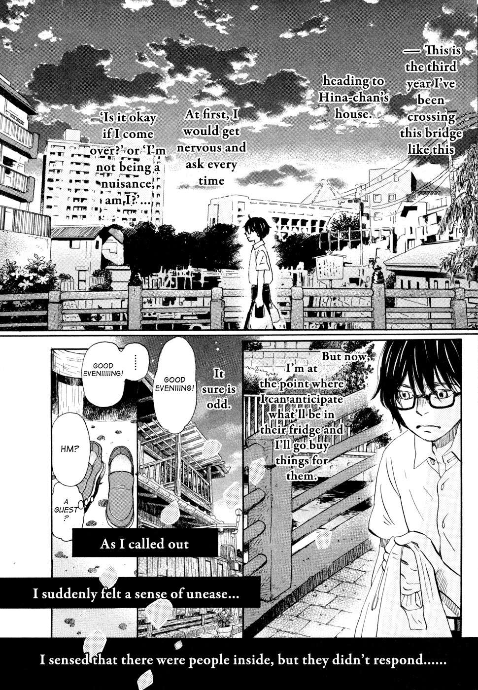 3-gatsu no Lion Chapter 102 page 9 - Chapter 102: Visitor (Part 1)