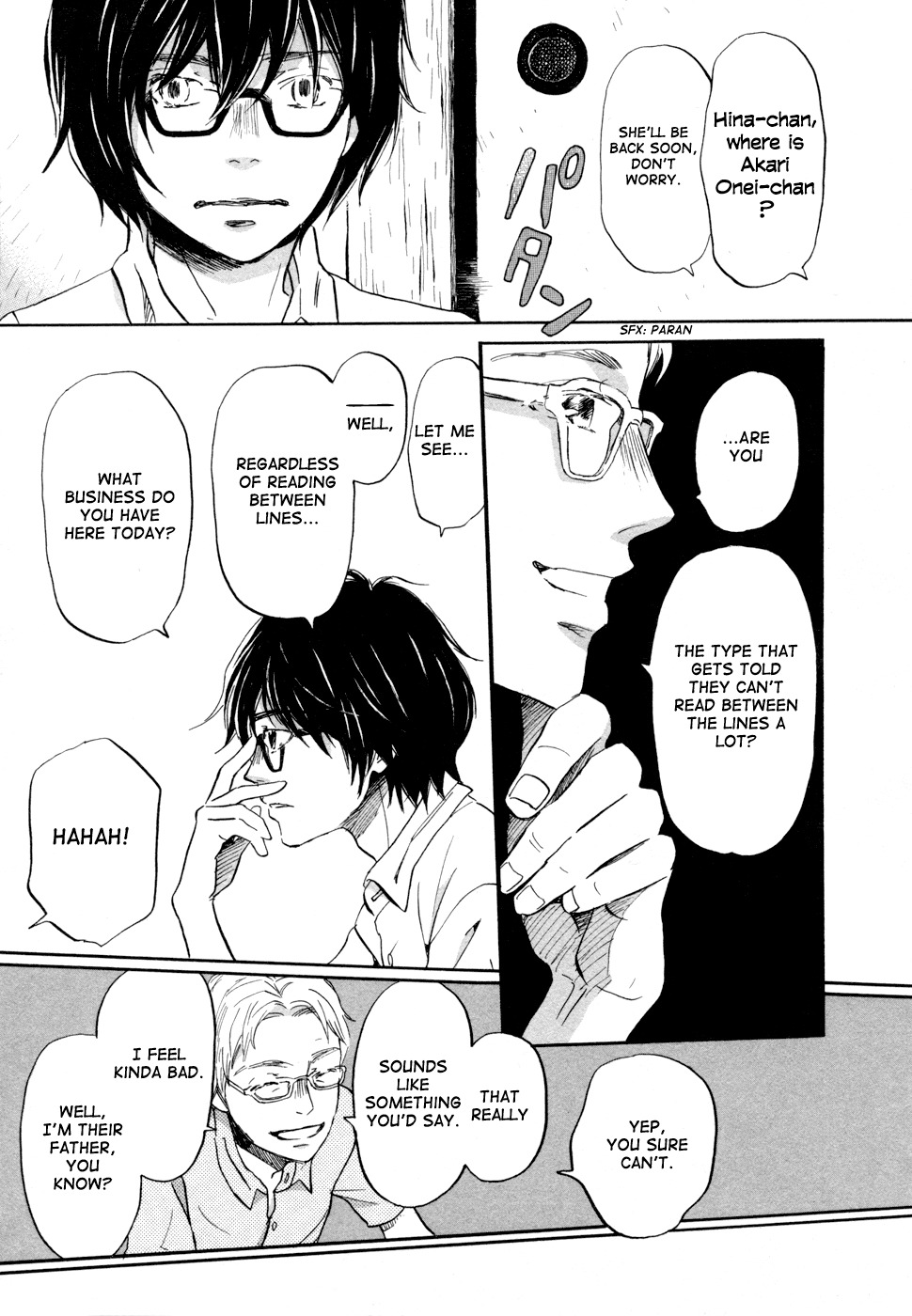 3-gatsu no Lion Chapter 103 page 5 - Chapter 103: Visitor (Part 2)