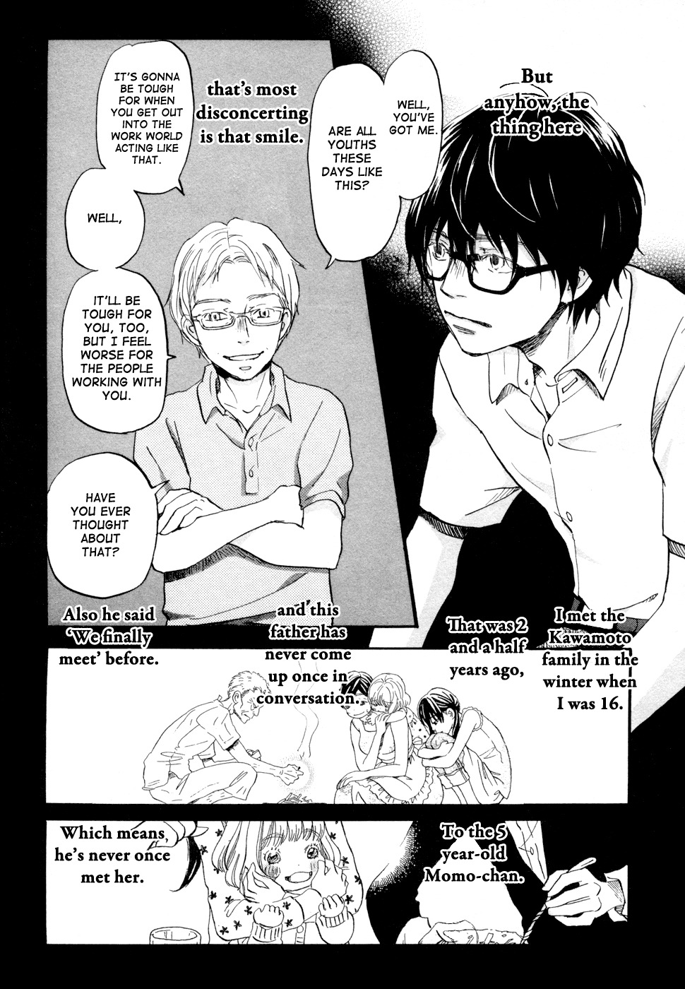 3-gatsu no Lion Chapter 103 page 7 - Chapter 103: Visitor (Part 2)