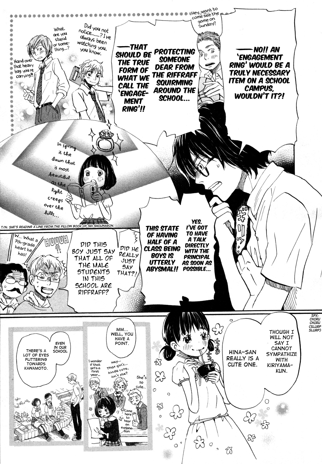 3-gatsu no Lion Chapter 105 page 13 - Chapter 105: A Small Talk