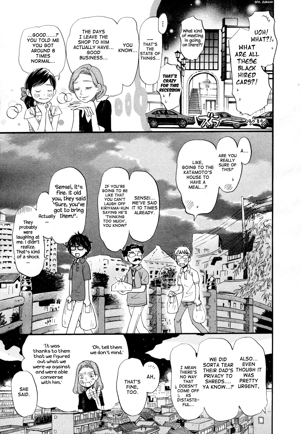 3-gatsu no Lion Chapter 106 page 7 - Chapter 106: Fun Dinner