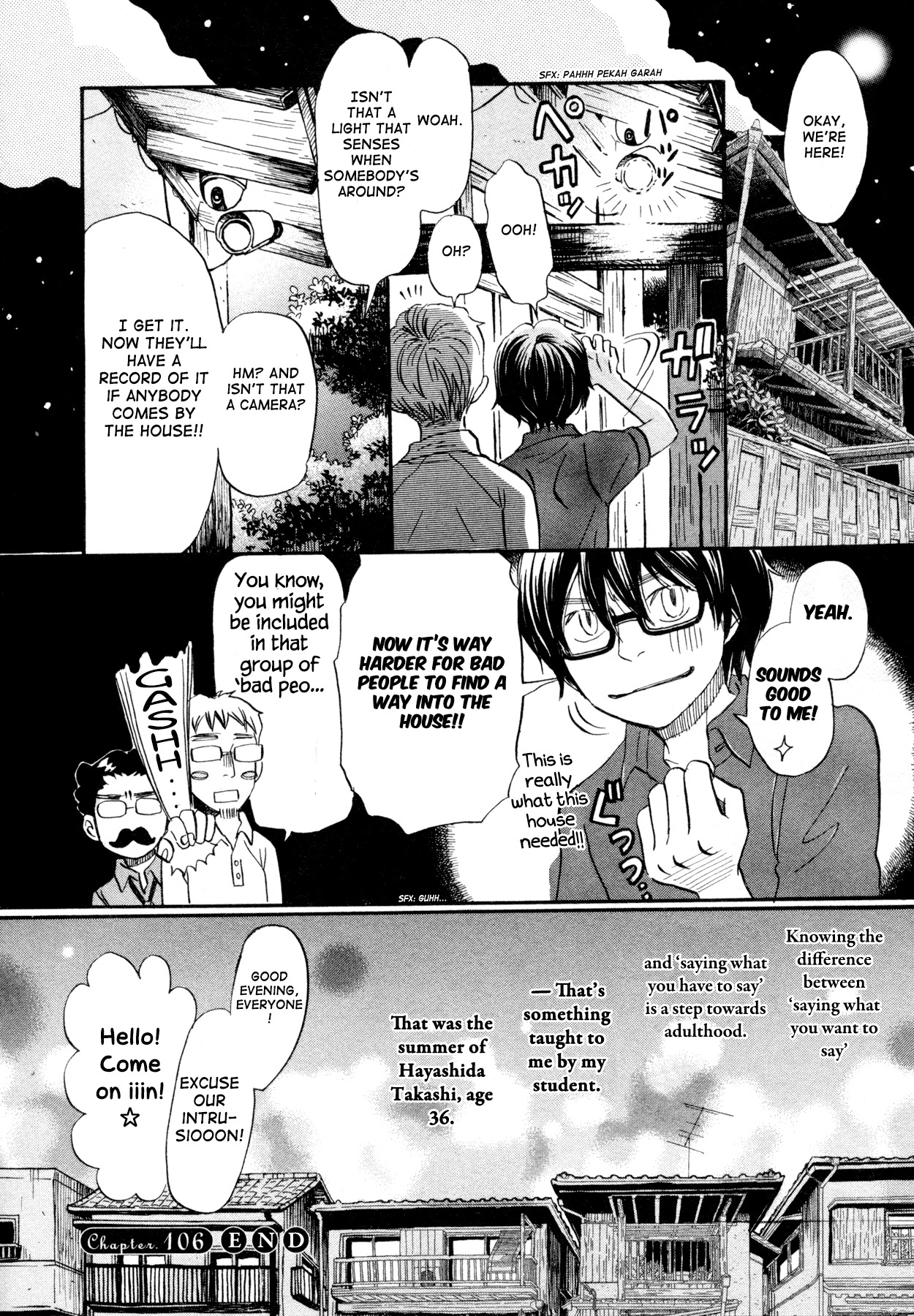 3-gatsu no Lion Chapter 106 page 8 - Chapter 106: Fun Dinner