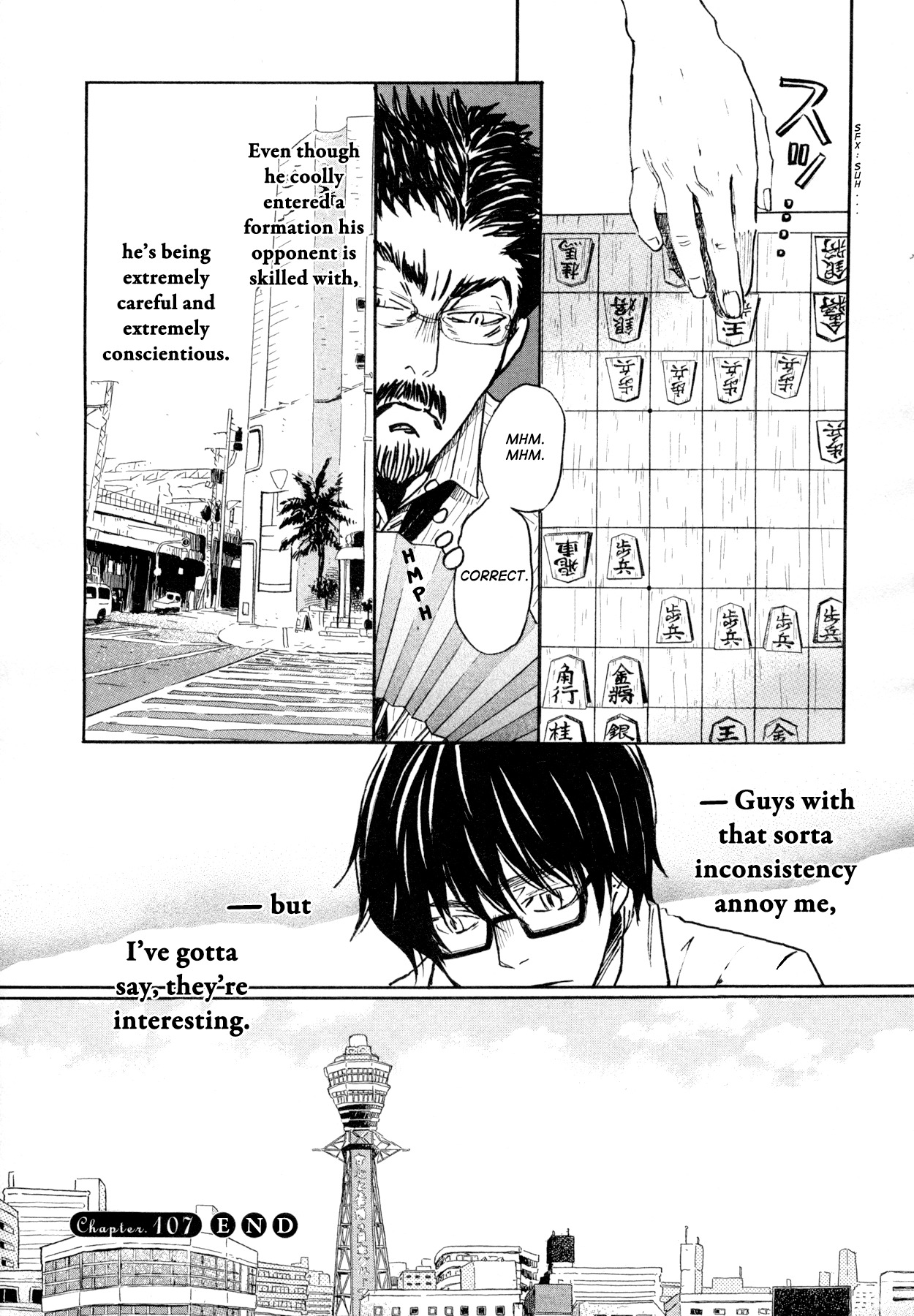 3-gatsu no Lion Chapter 107 page 14 - Chapter 107: Osaka (Part 1)