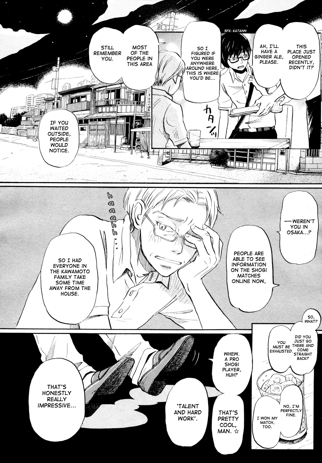 3-gatsu no Lion Chapter 110 page 10 - Chapter 110: Osaka (Part 4)