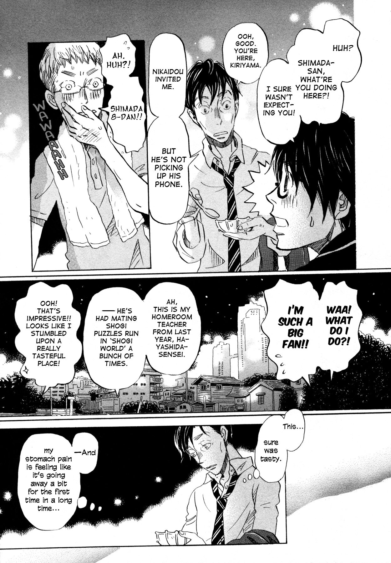 3-gatsu no Lion Chapter 126 page 10 - Chapter 126: The Night of the Summer Festival