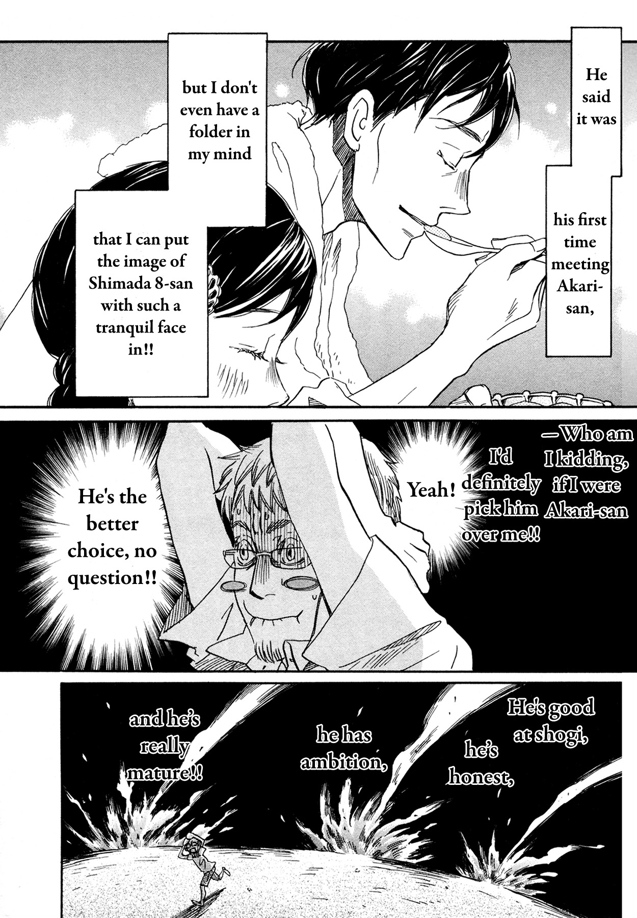 3-gatsu no Lion Chapter 127 page 18 - Chapter 127: Distant Fireworks