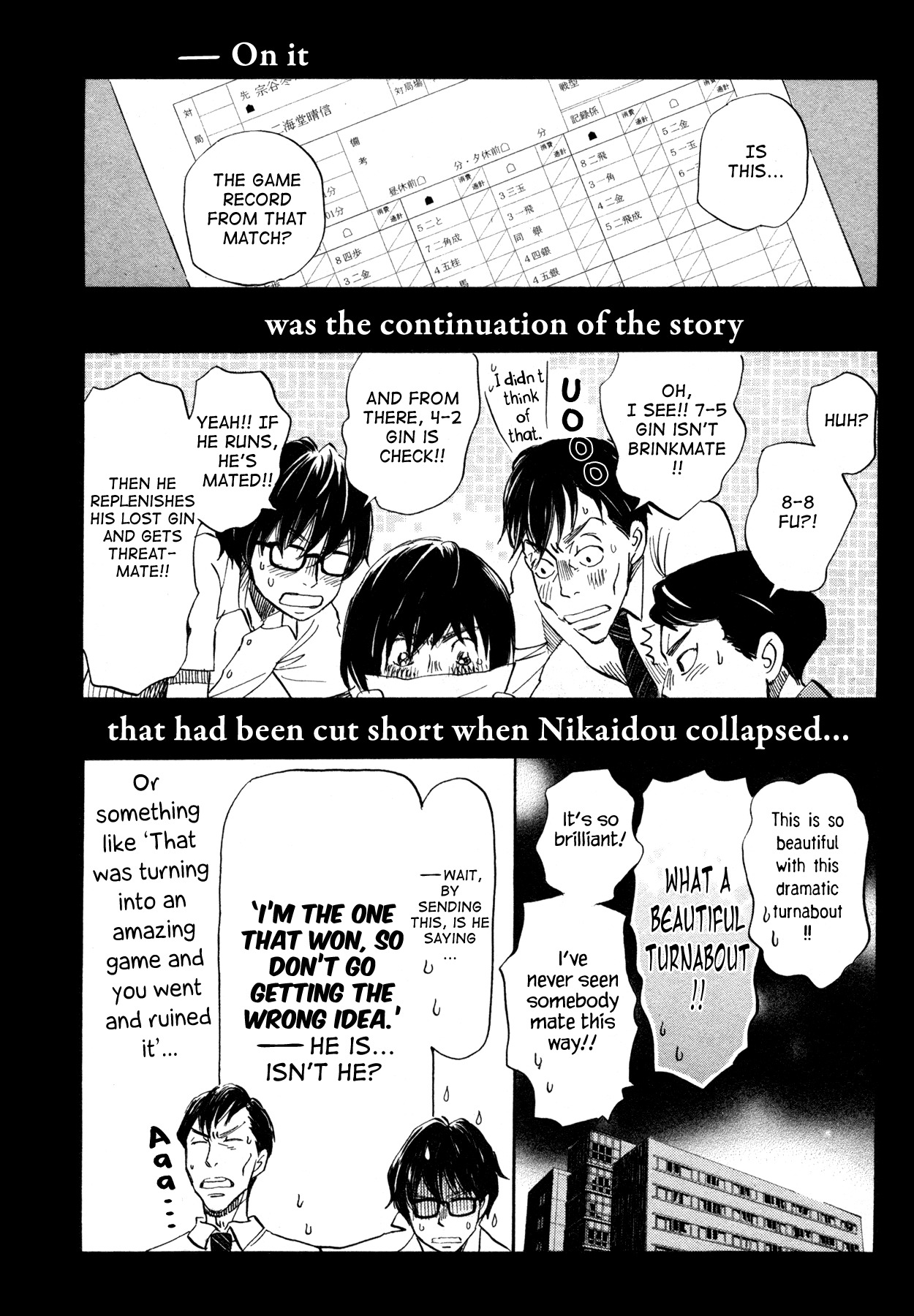 3-gatsu no Lion Chapter 135 page 12 - Chapter 135: The Wind's 20,000 Miles (Part 6)