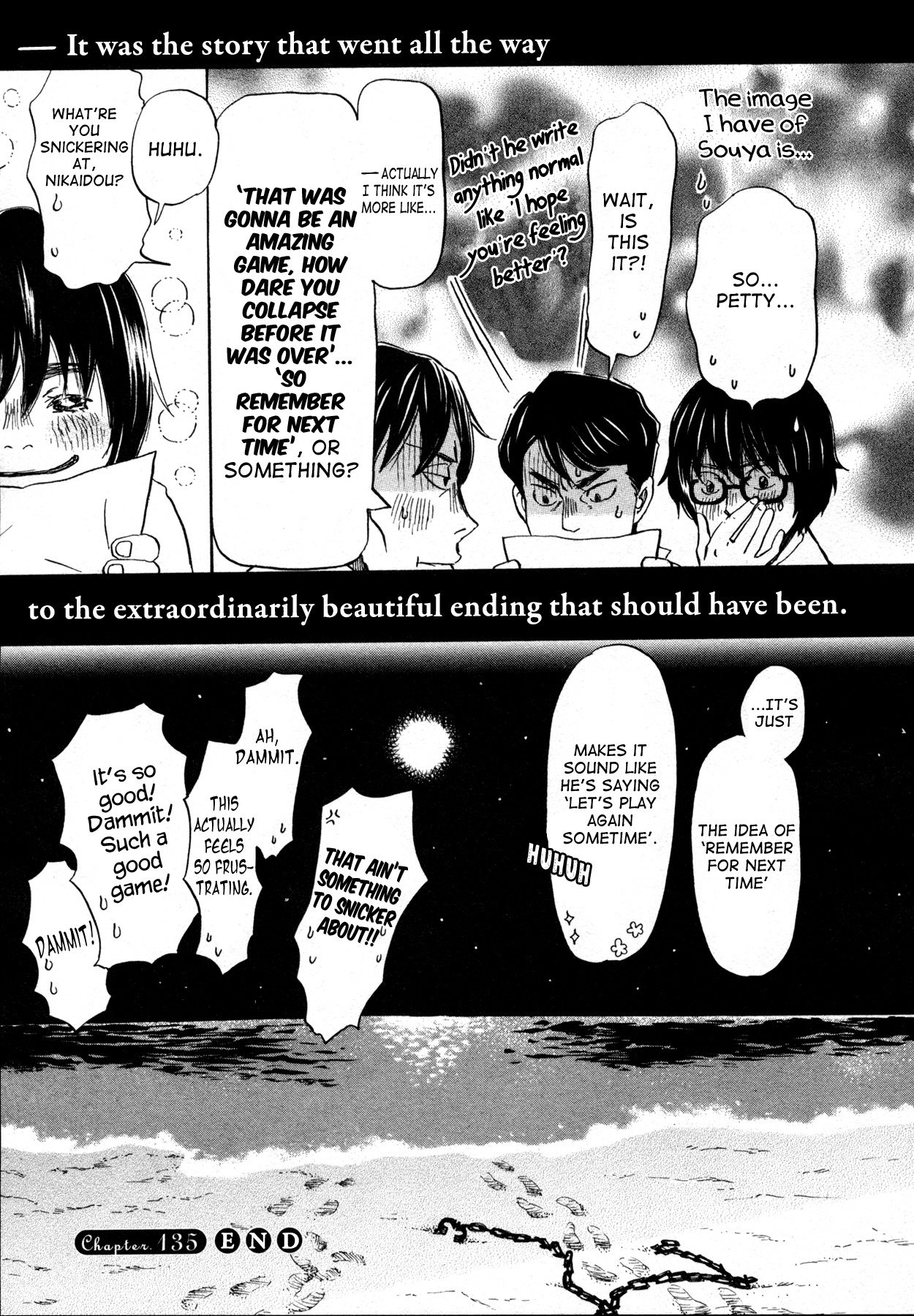3-gatsu no Lion Chapter 135 page 13 - Chapter 135: The Wind's 20,000 Miles (Part 6)
