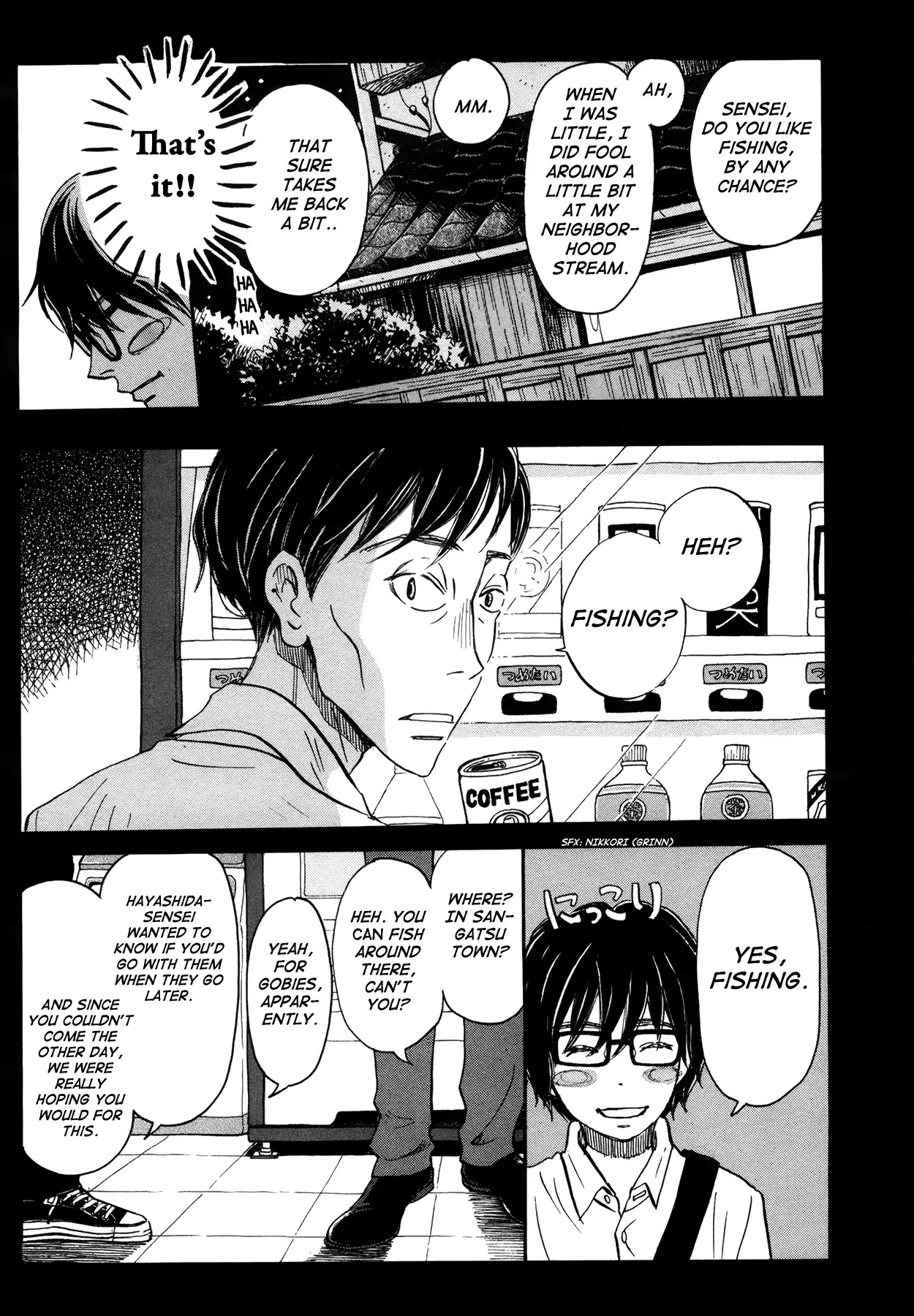 3-gatsu no Lion Chapter 143 page 7 - Chapter 143: By the Side of the Red Bridge (1)