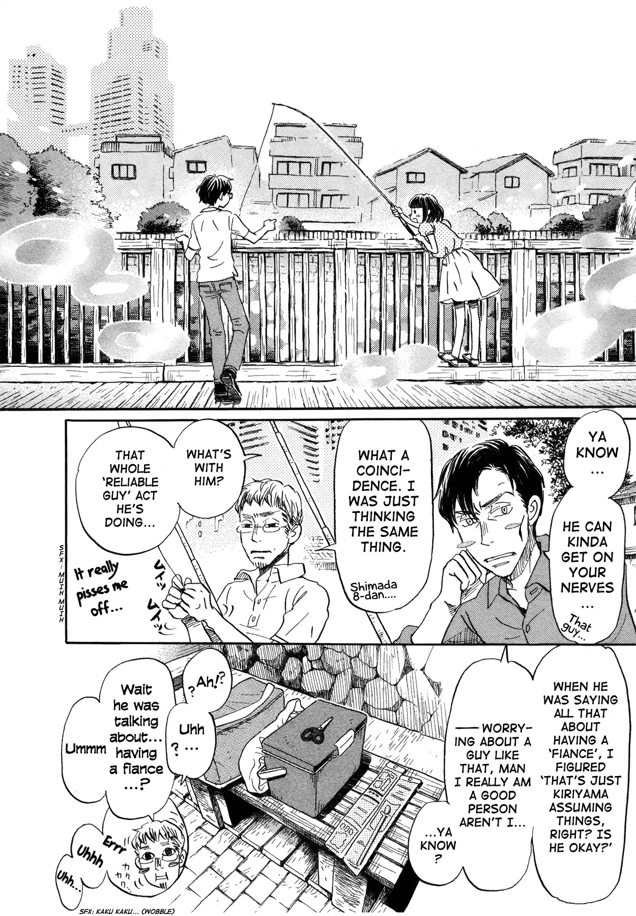3-gatsu no Lion Chapter 144 page 8 - Chapter 144: By the Side of the Red Bridge (2)