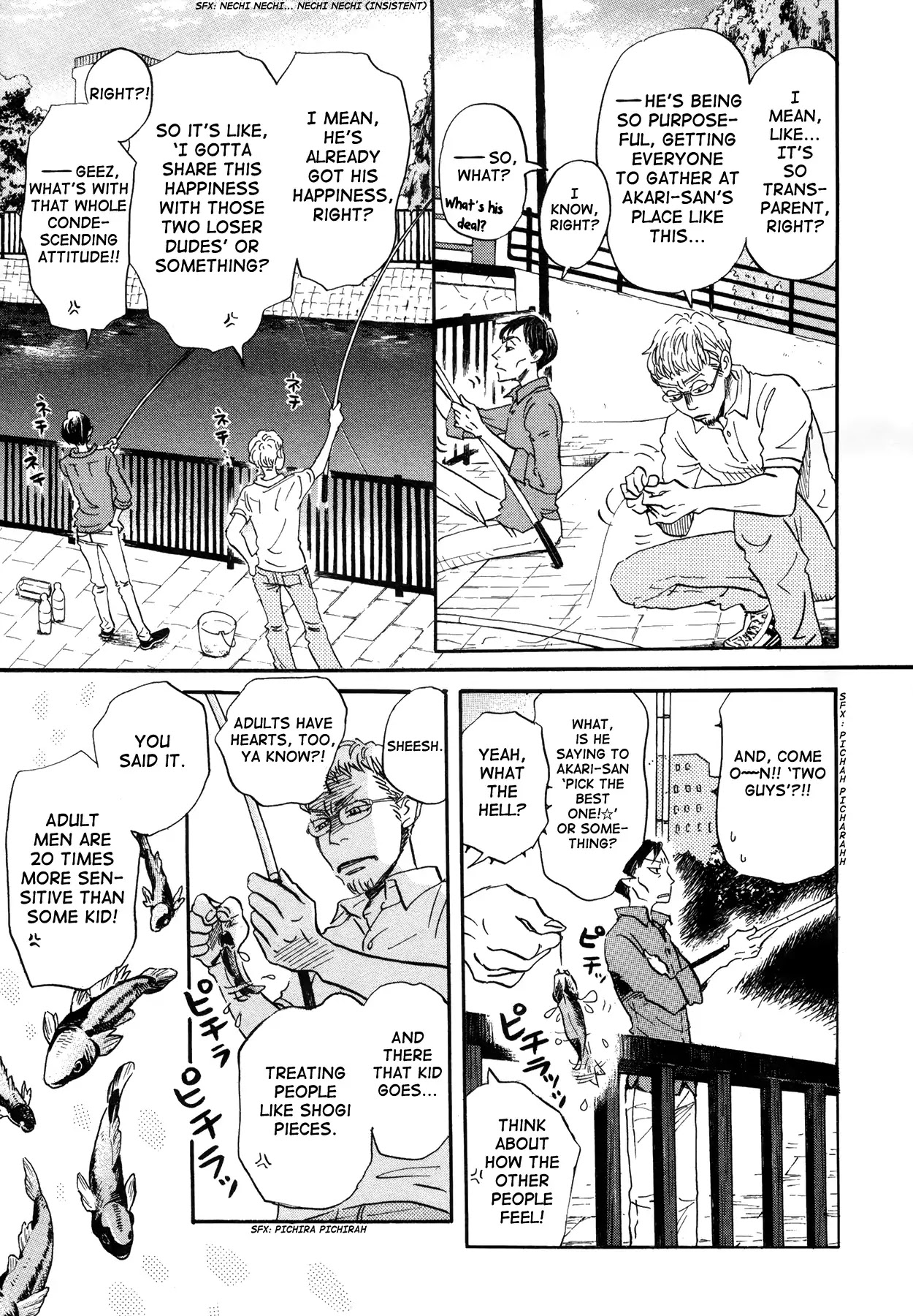 3-gatsu no Lion Chapter 144 page 9 - Chapter 144: By the Side of the Red Bridge (2)