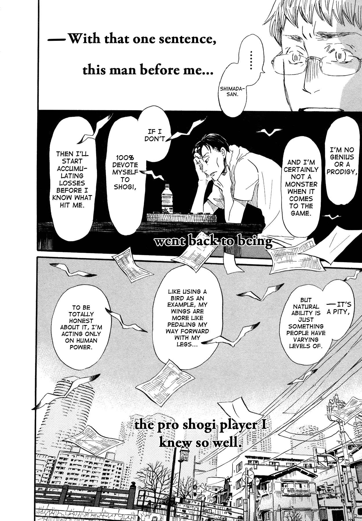 3-gatsu no Lion Chapter 145 page 4 - Chapter 145: By the Side of the Red Bridge (3)