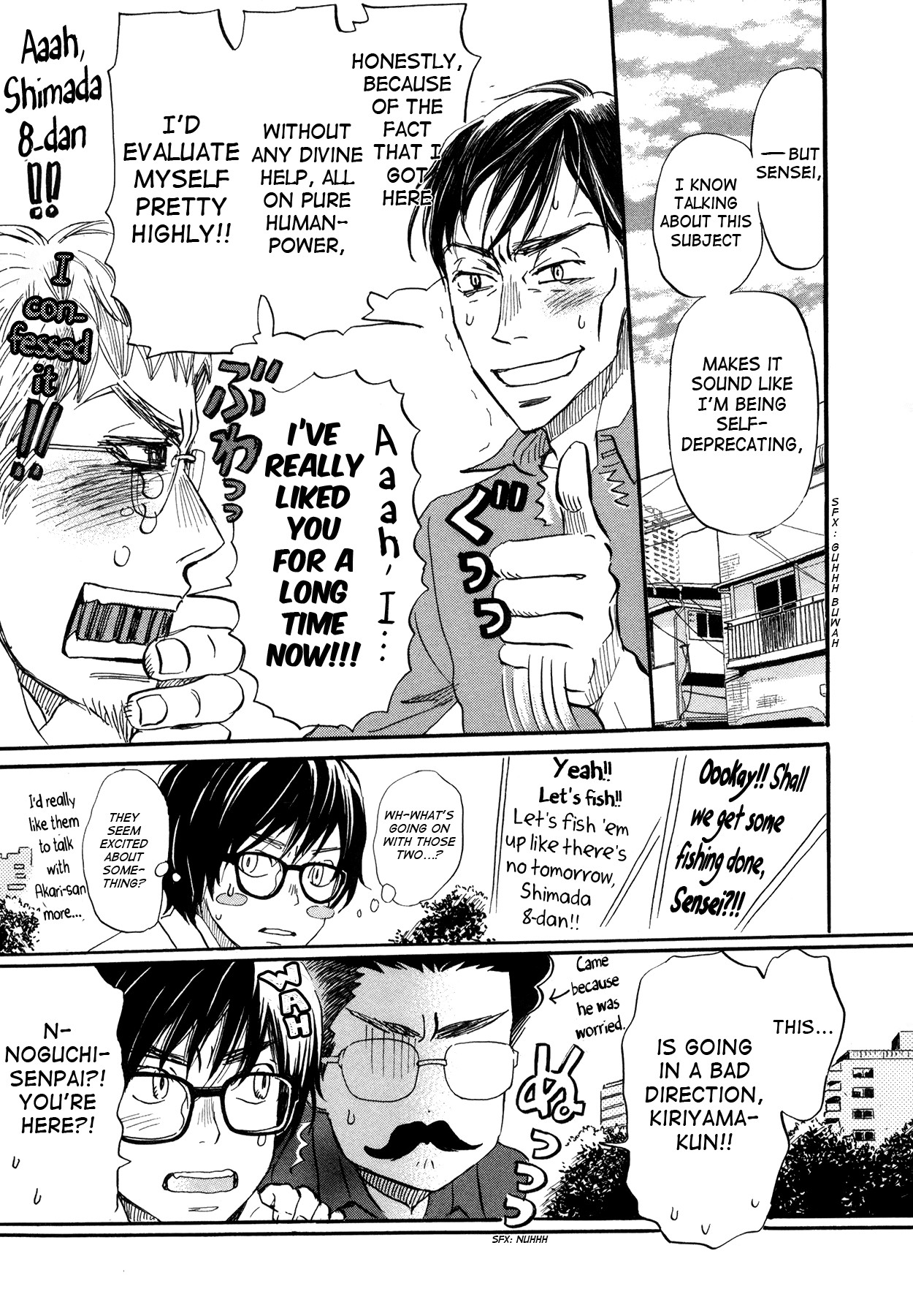 3-gatsu no Lion Chapter 145 page 7 - Chapter 145: By the Side of the Red Bridge (3)