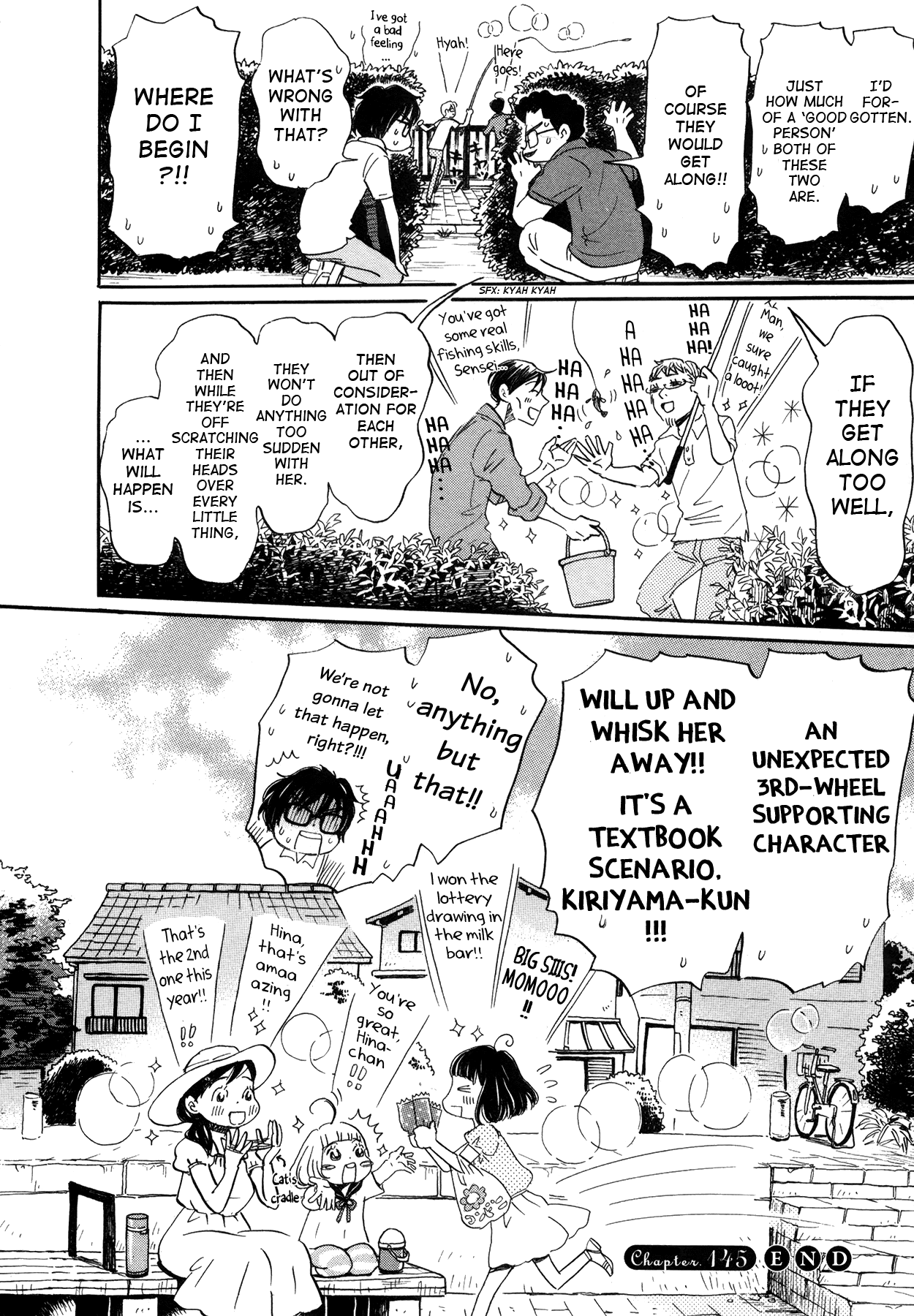 3-gatsu no Lion Chapter 145 page 8 - Chapter 145: By the Side of the Red Bridge (3)