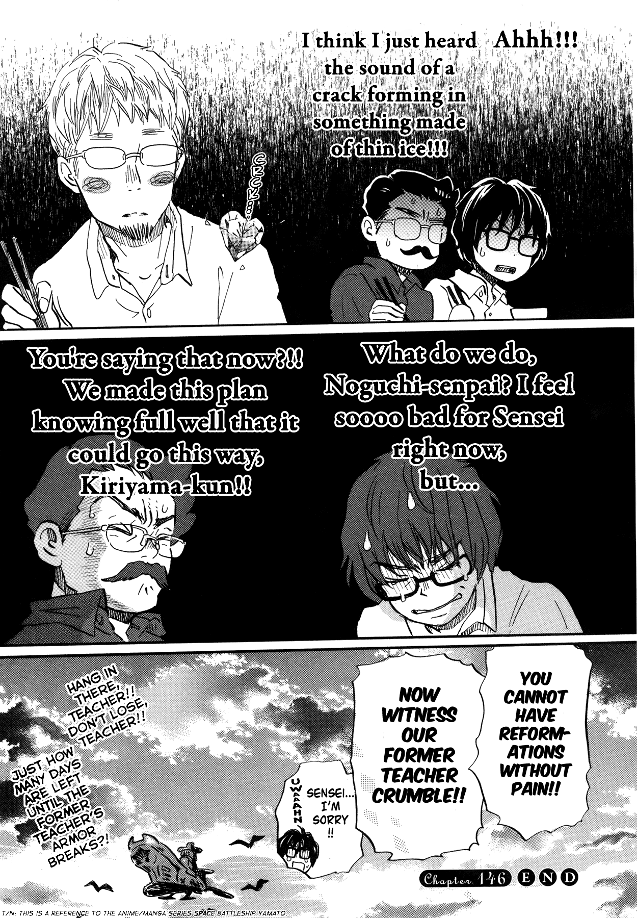 3-gatsu no Lion Chapter 146 page 11 - Chapter 146: By the Side of the Red Bridge (4)