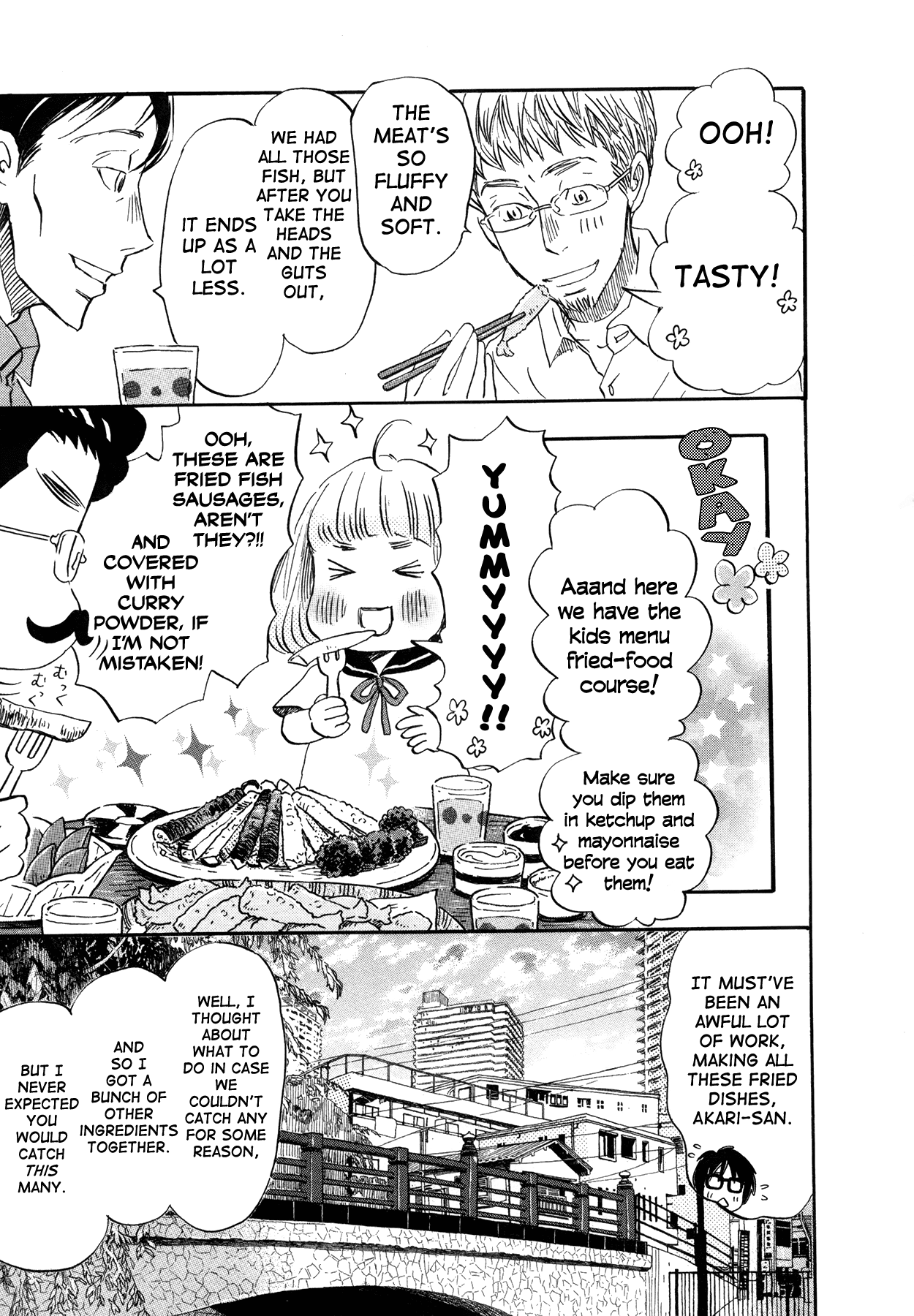 3-gatsu no Lion Chapter 146 page 7 - Chapter 146: By the Side of the Red Bridge (4)