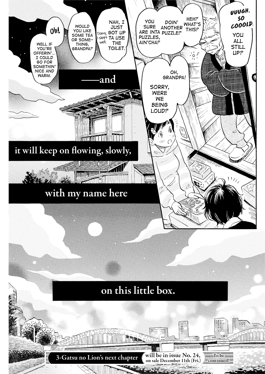 3-gatsu no Lion Chapter 174 page 10 - Chapter 174: New Year (5)