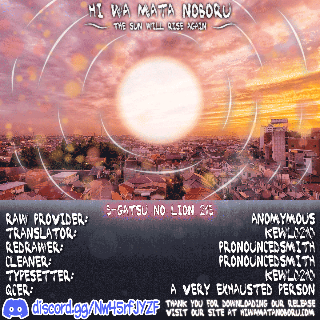 3-gatsu no Lion Chapter 213 page 14 - Chapter 213