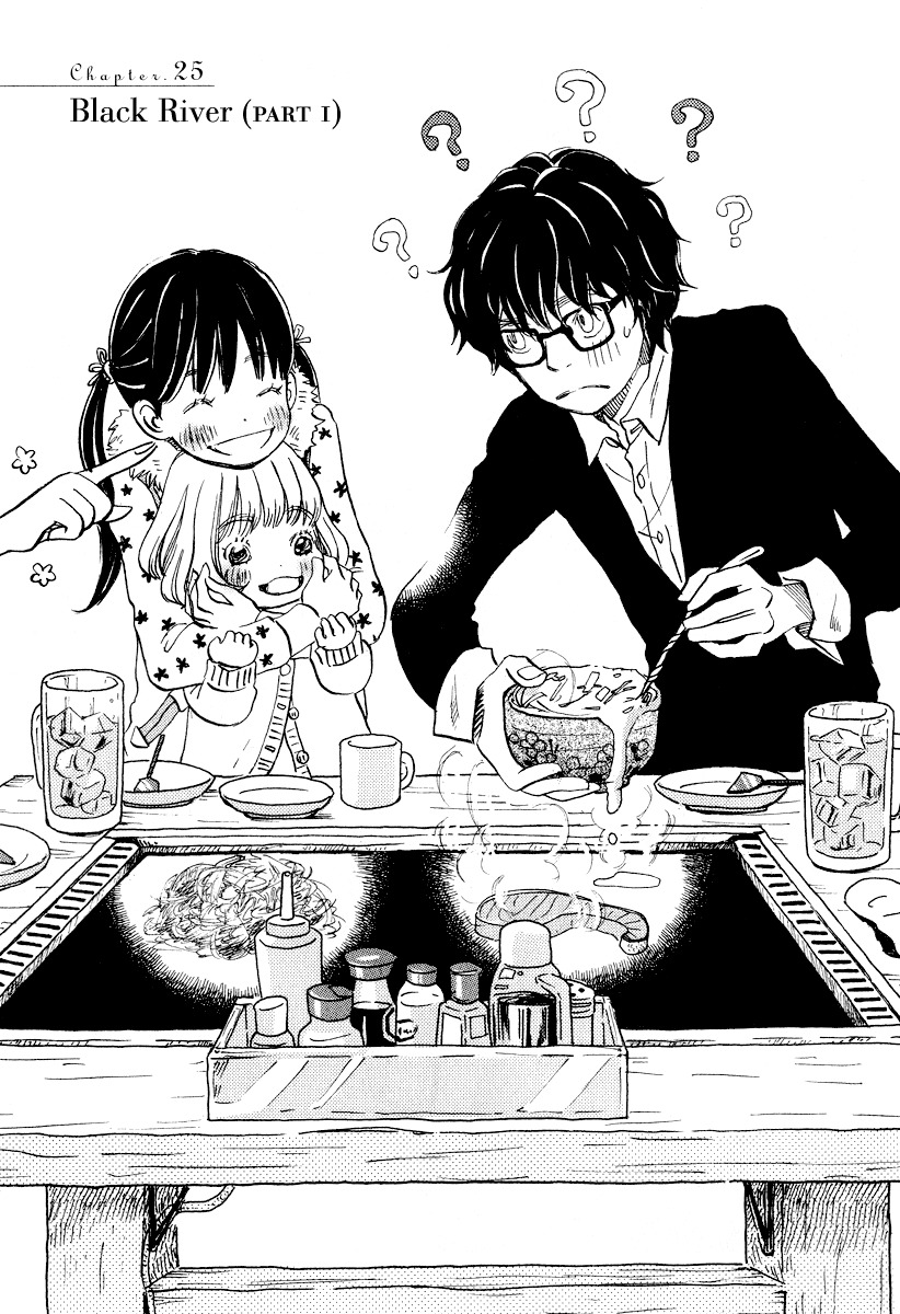 3-gatsu no Lion Chapter 25 page 2 - Chapter 25: Black River (PART 1)