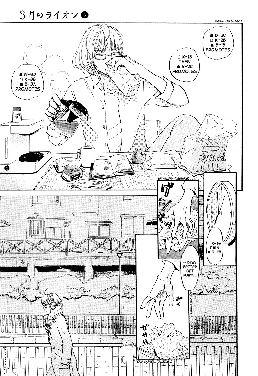3-gatsu no Lion Chapter 26 page 4 - Chapter 26: Black River (PART 2)