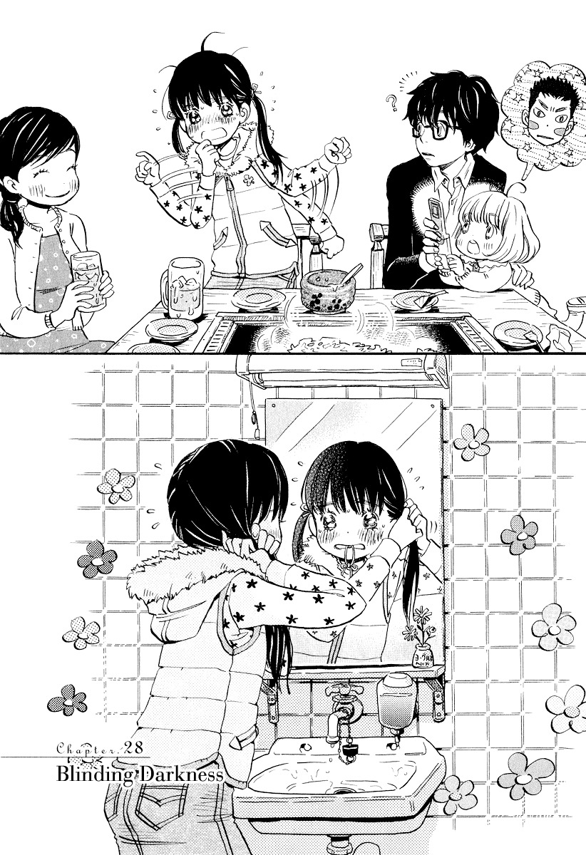 3-gatsu no Lion Chapter 28 page 2 - Chapter 28: Blinding Darkness