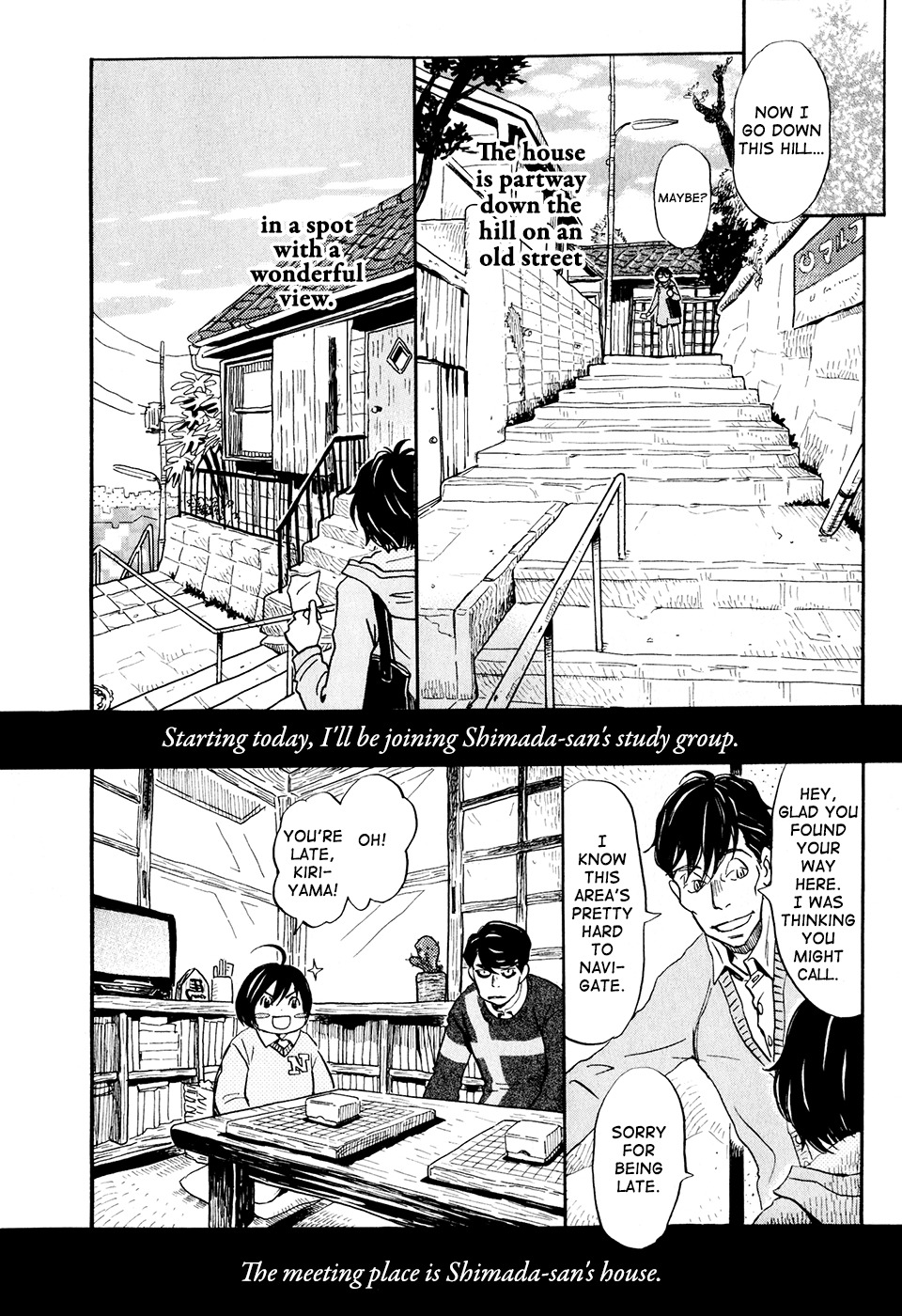 3-gatsu no Lion Chapter 33 page 13 - Chapter 33: Partway Down the Hill