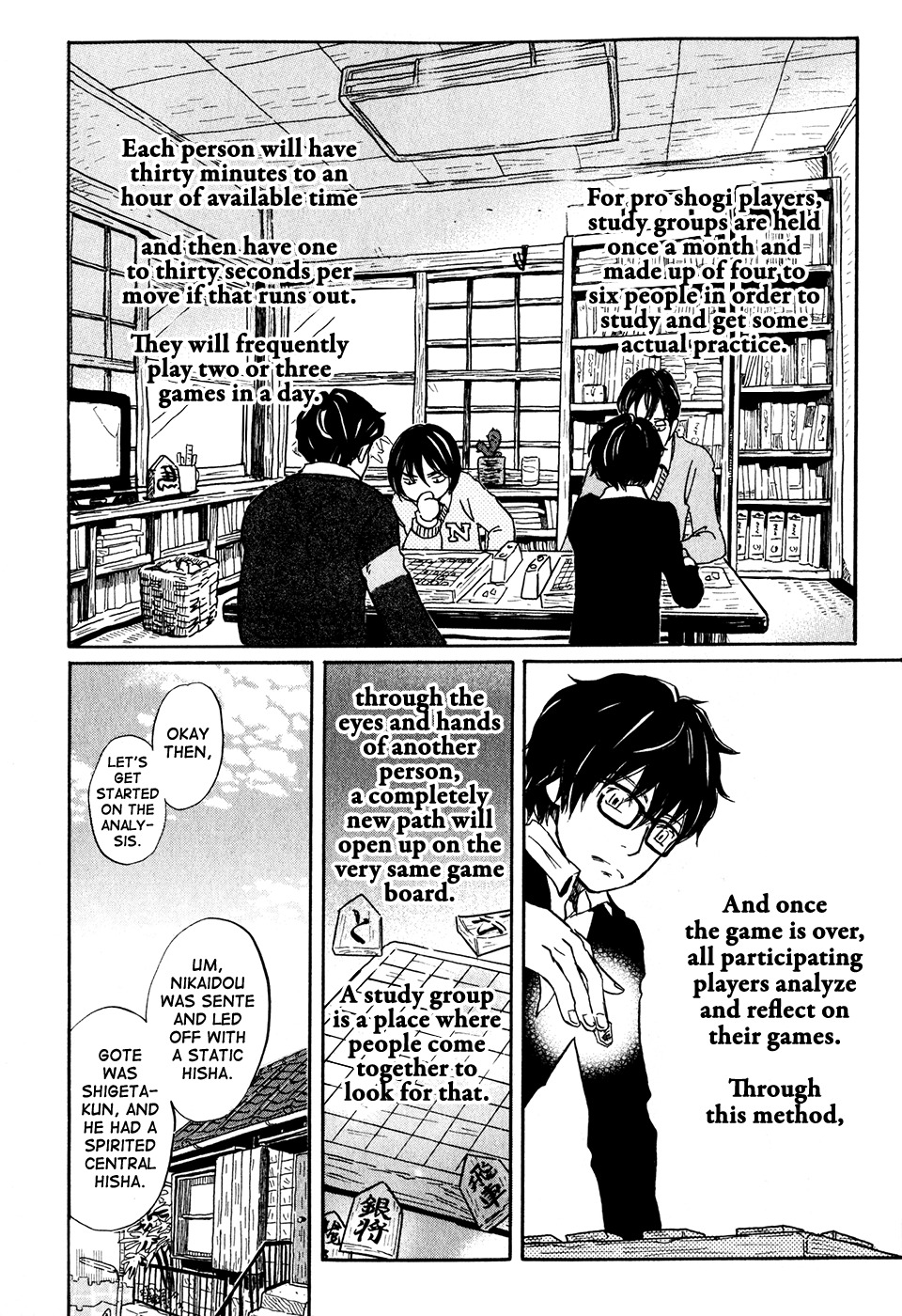 3-gatsu no Lion Chapter 33 page 15 - Chapter 33: Partway Down the Hill