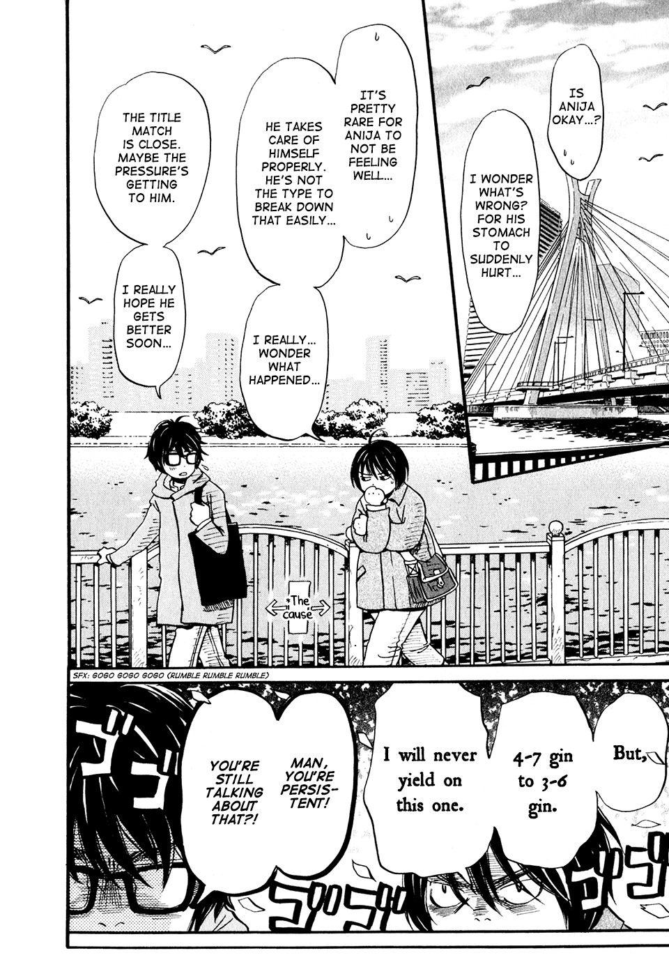 3-gatsu no Lion Chapter 33 page 19 - Chapter 33: Partway Down the Hill