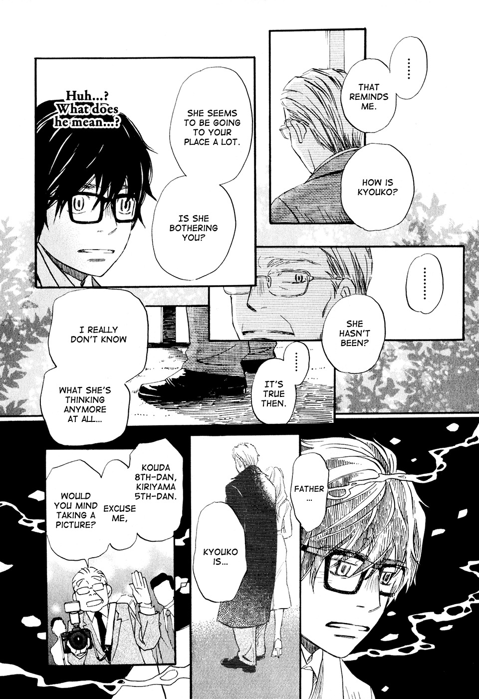 3-gatsu no Lion Chapter 34 page 9 - Chapter 34: Silver Thread