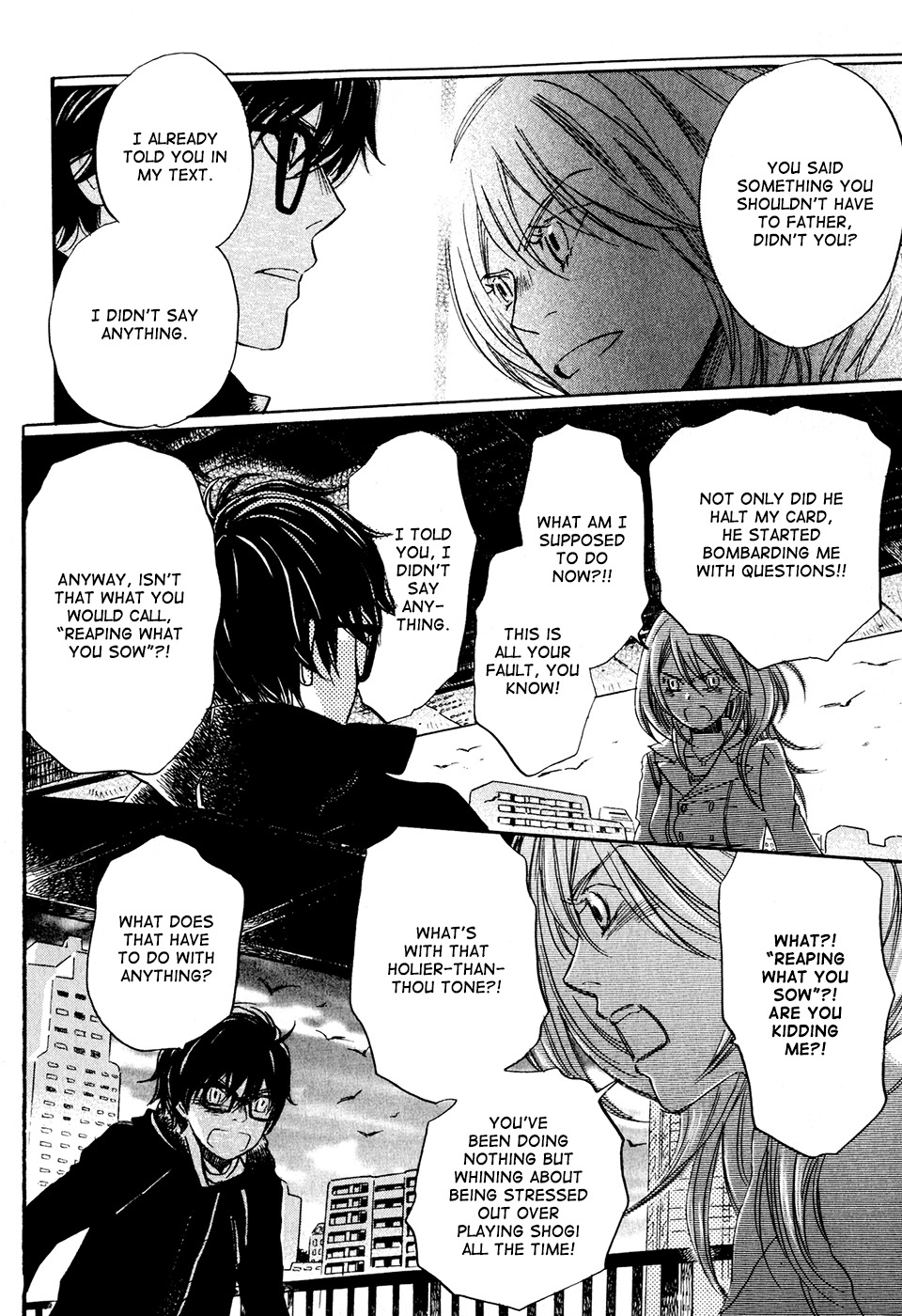 3-gatsu no Lion Chapter 35 page 9 - Chapter 35: Water's Surface