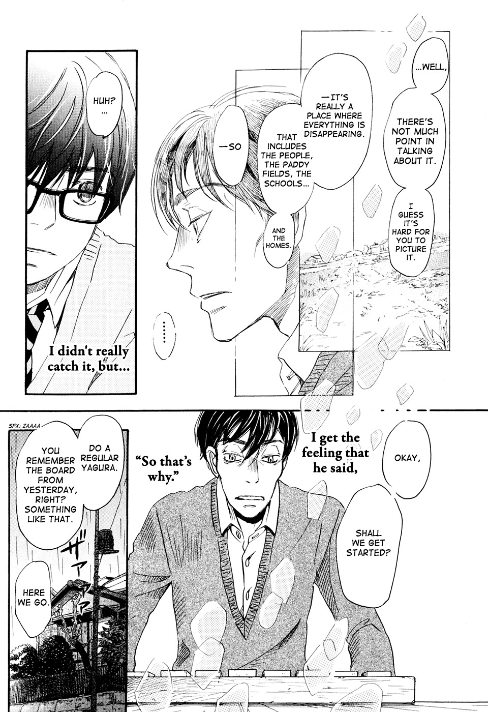 3-gatsu no Lion Chapter 37 page 12 - Chapter 37: Torrent