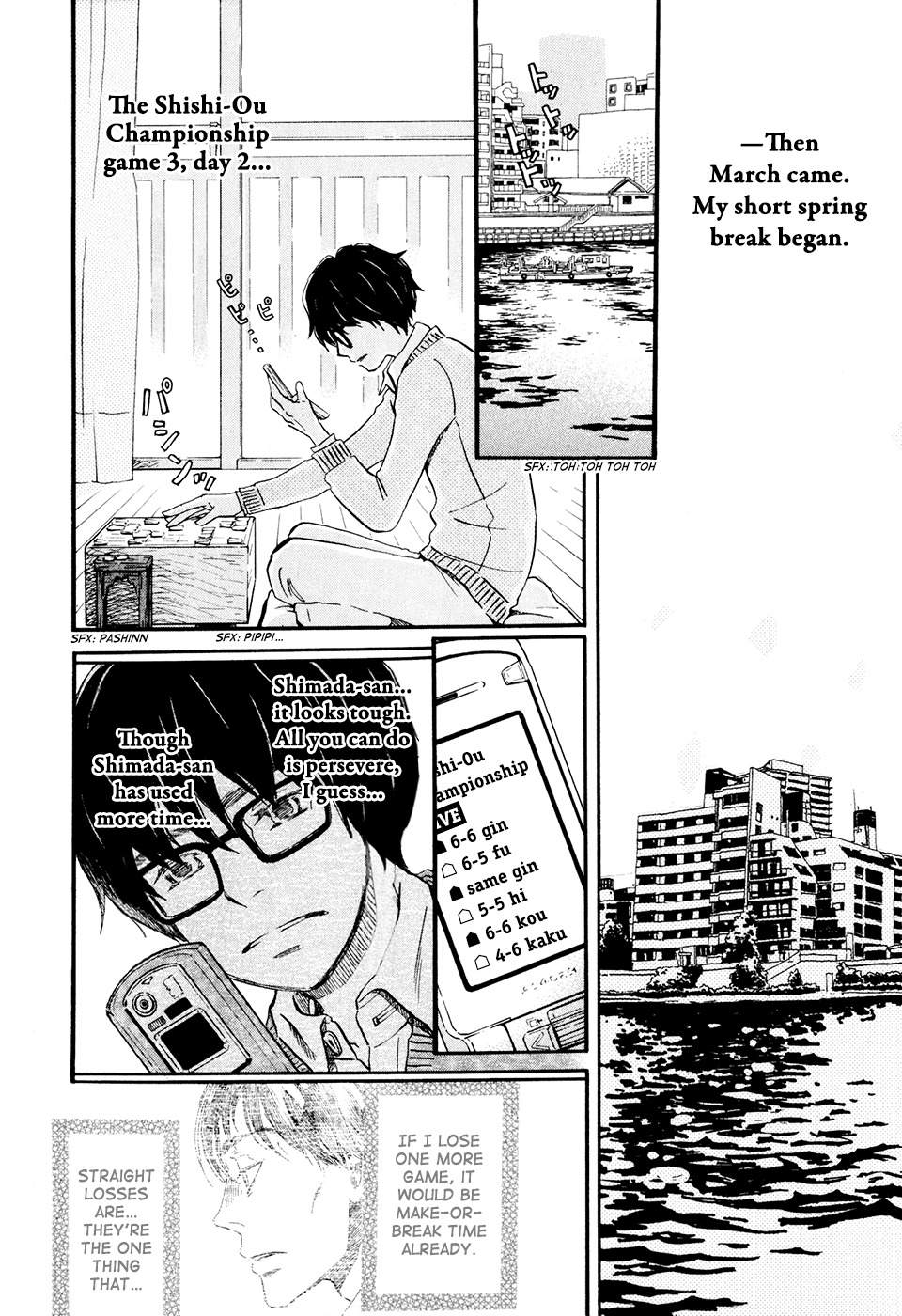 3-gatsu no Lion Chapter 38 page 9 - Chapter 38: Passing Time