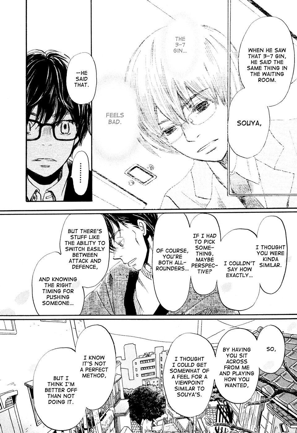 3-gatsu no Lion Chapter 39 page 11 - Chapter 39: Through the Night
