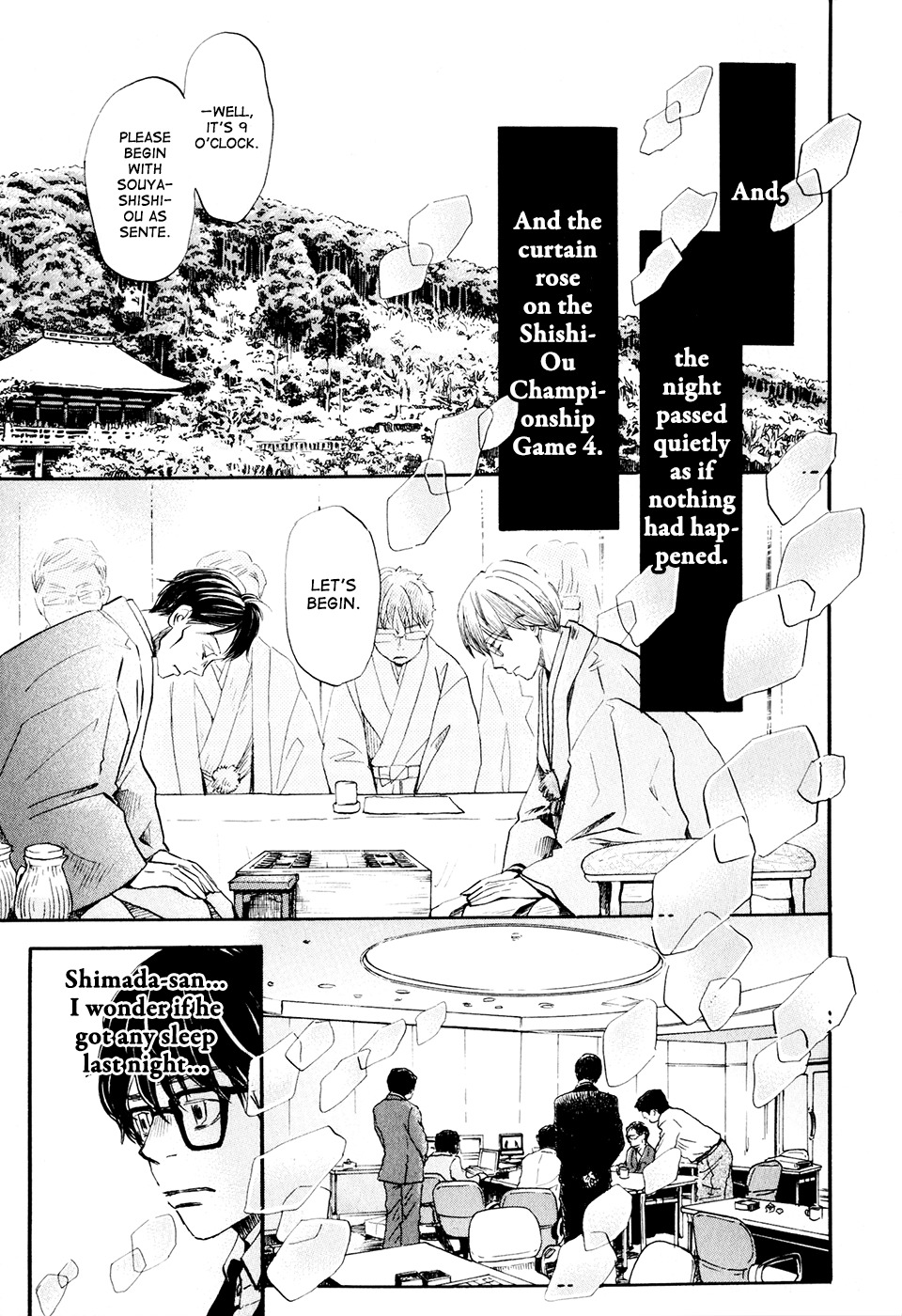3-gatsu no Lion Chapter 40 page 16 - Chapter 40 : Kyoto-001-