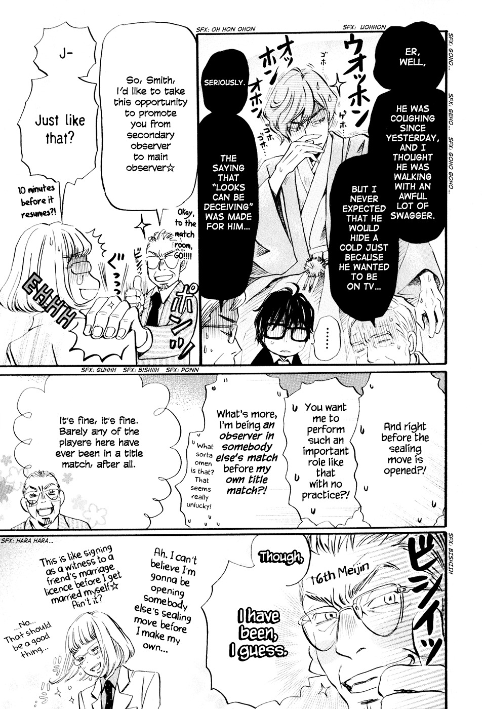 3-gatsu no Lion Chapter 41 page 14 - Chapter 41: Kyoto (PART 2)