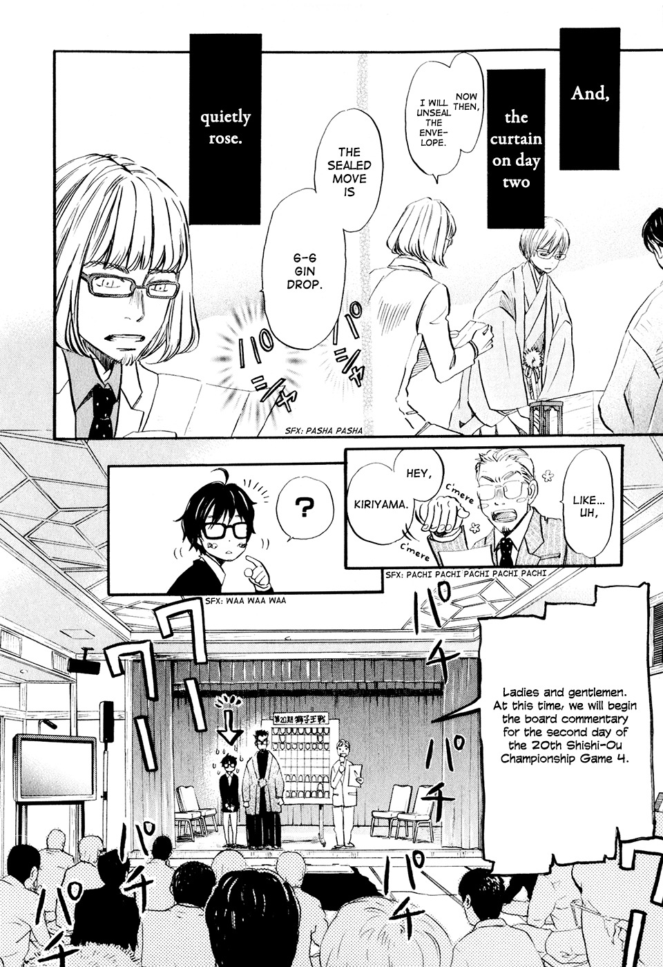 3-gatsu no Lion Chapter 41 page 15 - Chapter 41: Kyoto (PART 2)