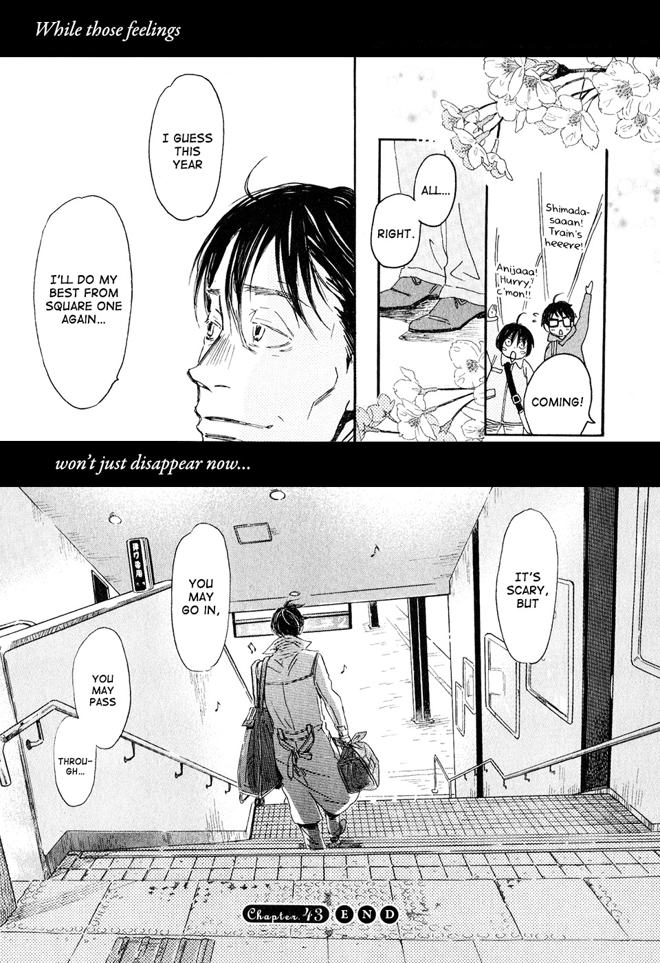 3-gatsu no Lion Chapter 43 page 26 - Chapter 43: When the Cherry Blossoms Bloom