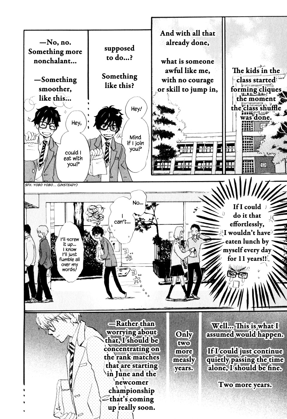 3-gatsu no Lion Chapter 45 page 5 - Chapter 45: New Semester