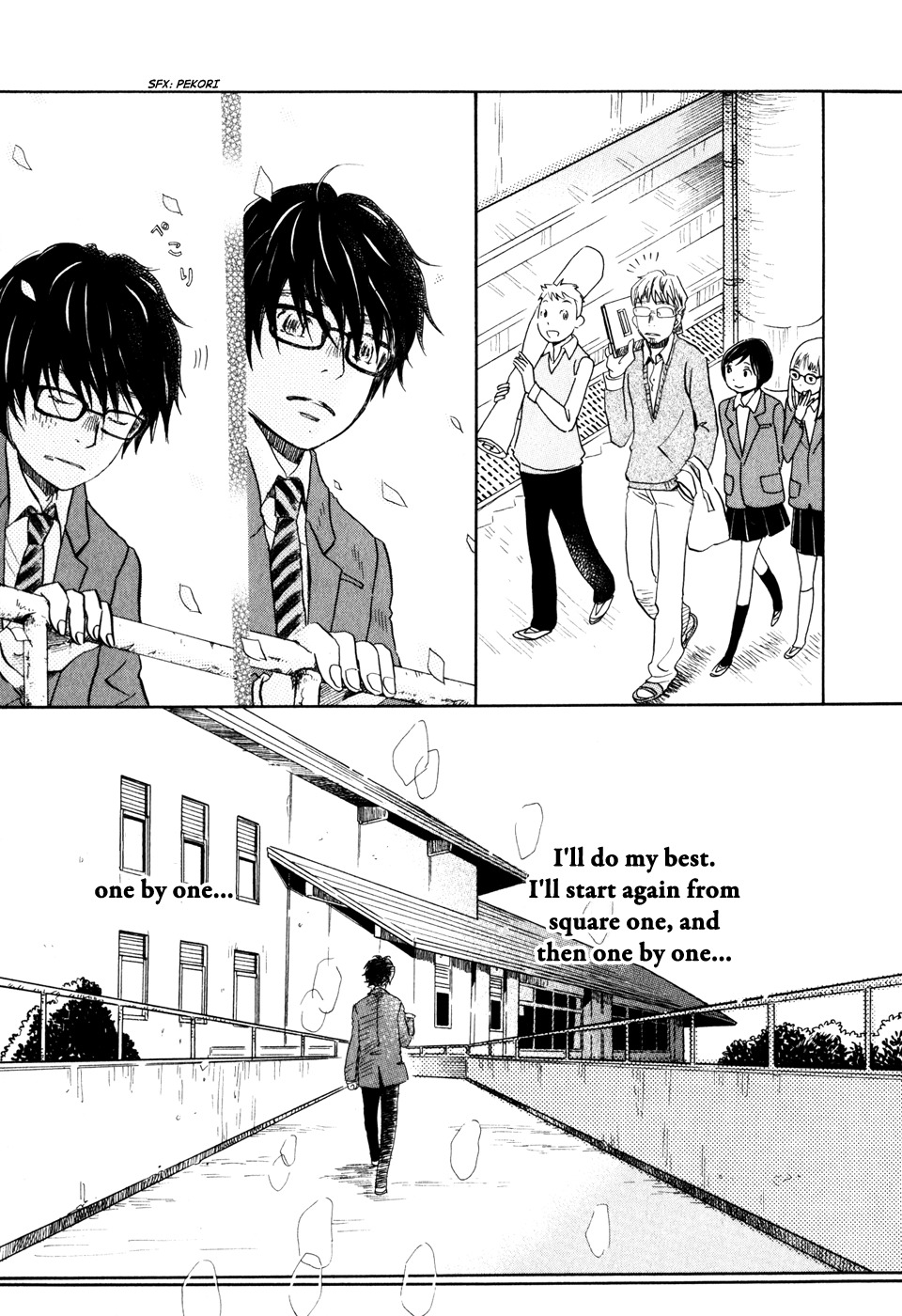 3-gatsu no Lion Chapter 45 page 8 - Chapter 45: New Semester