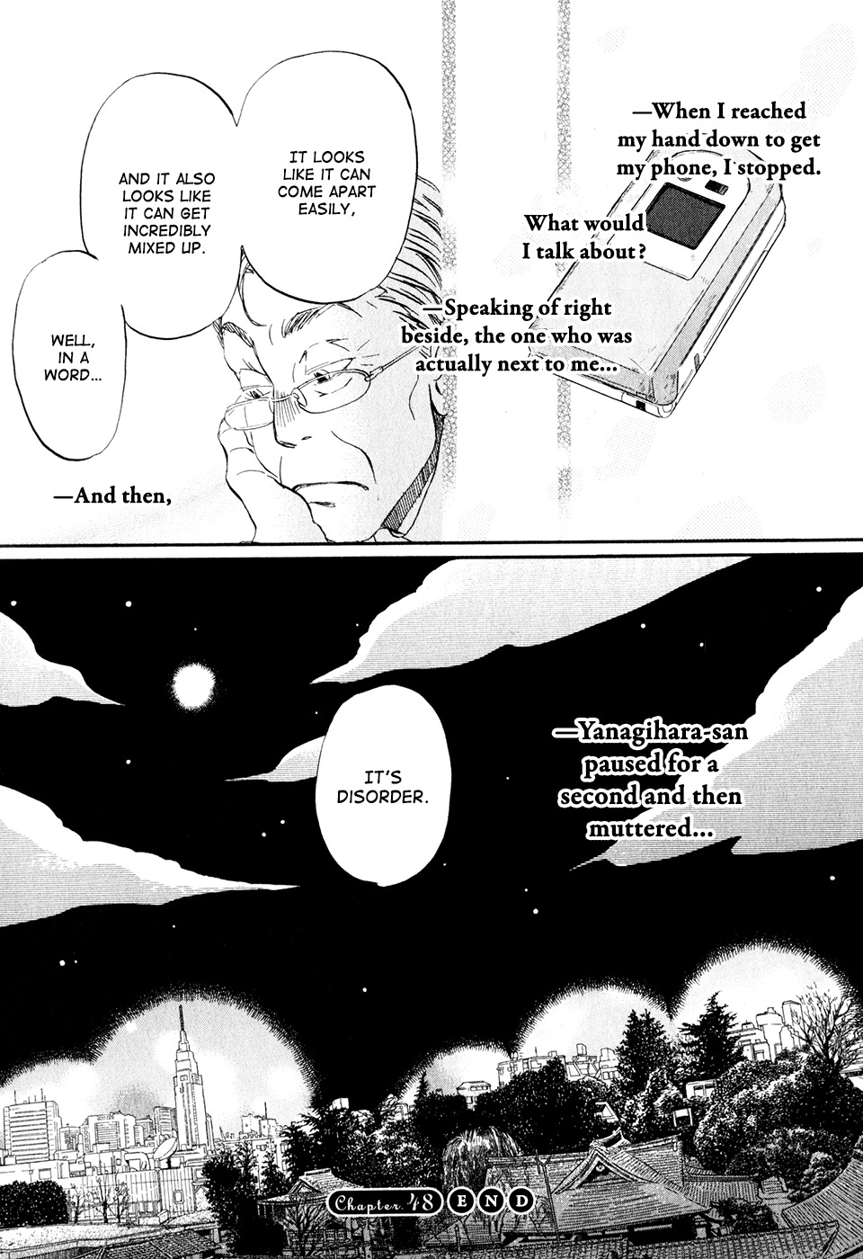 3-gatsu no Lion Chapter 48 page 18 - Chapter 48: Disorder