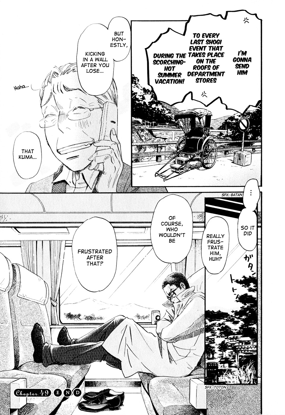 3-gatsu no Lion Chapter 49 page 18 - Chapter 49: Kumakura