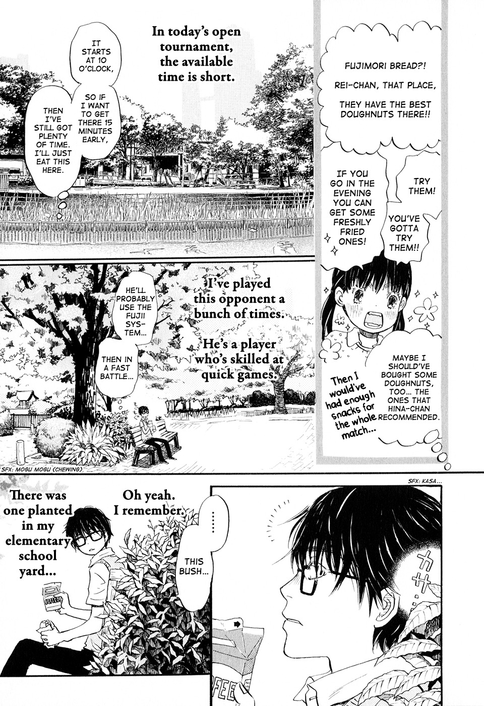3-gatsu no Lion Chapter 51 page 4 - Chapter 51: Ladybug Tree (PART 1)