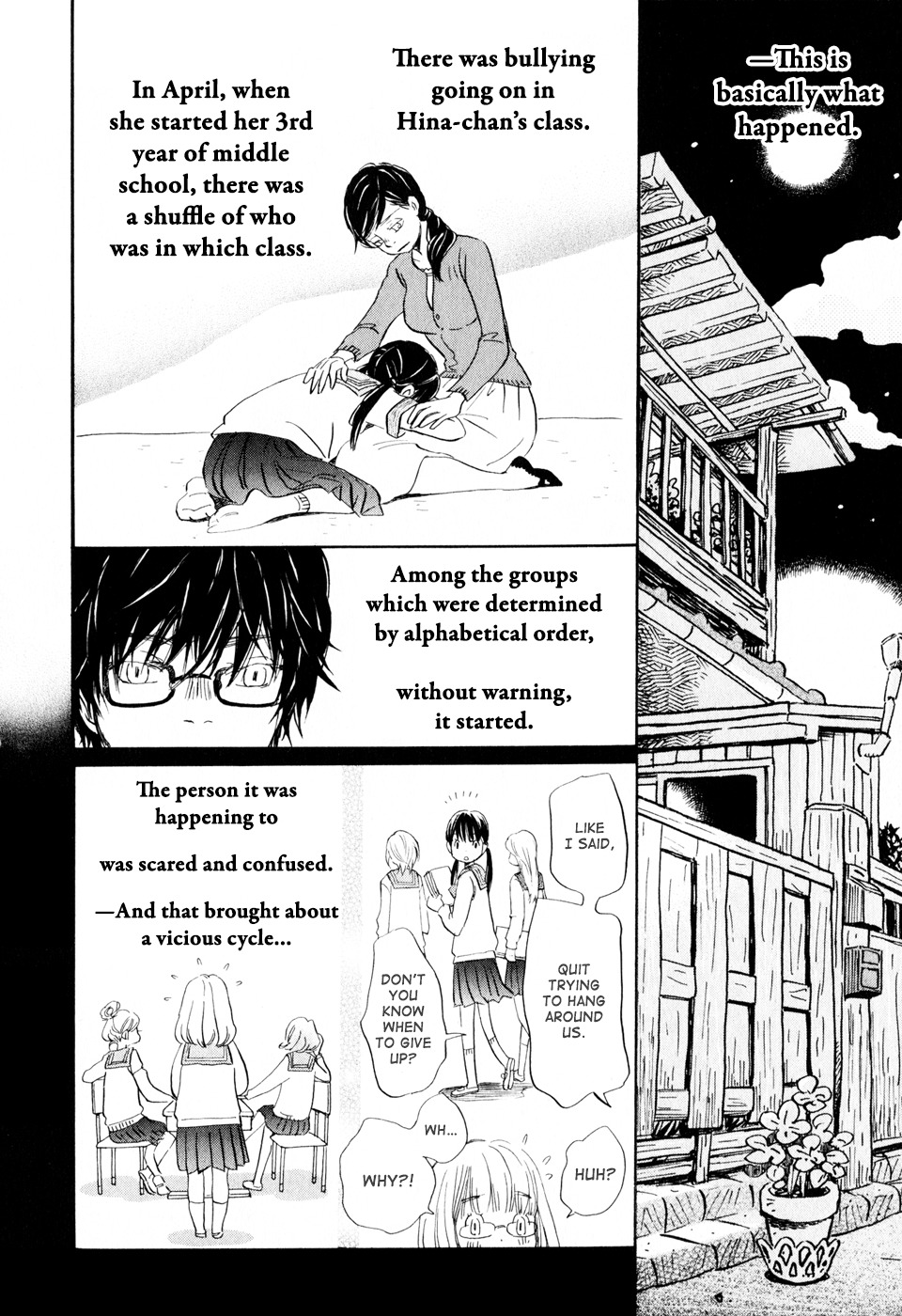 3-gatsu no Lion Chapter 52 page 3 - Chapter 52: Ladybug Tree (PART 2)