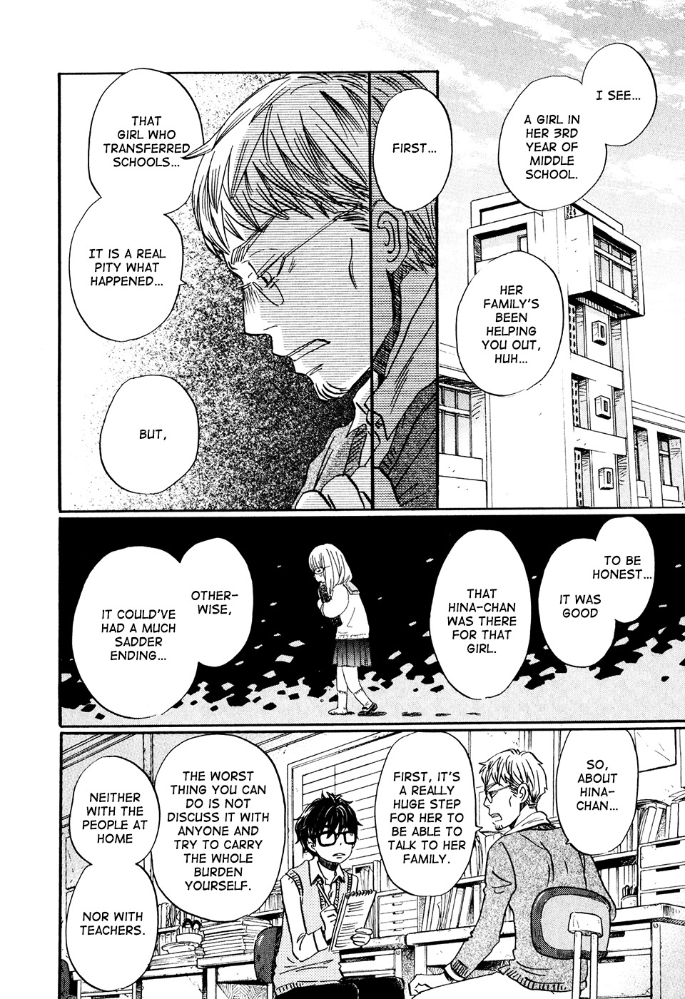 3-gatsu no Lion Chapter 54 page 17 - Chapter 54: Sentiment