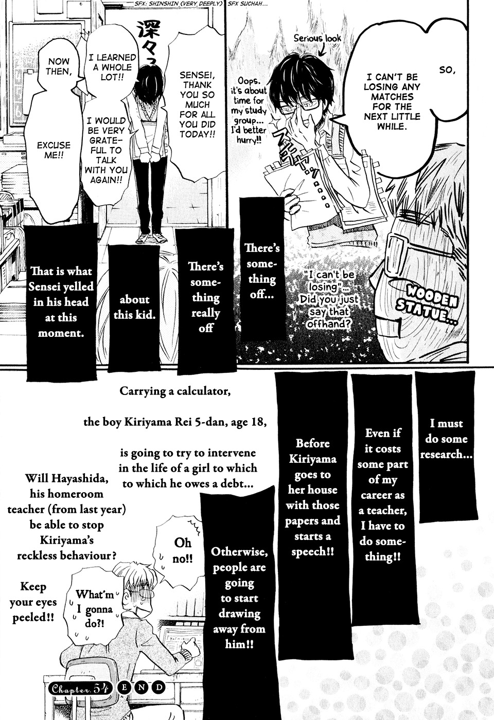 3-gatsu no Lion Chapter 54 page 24 - Chapter 54: Sentiment