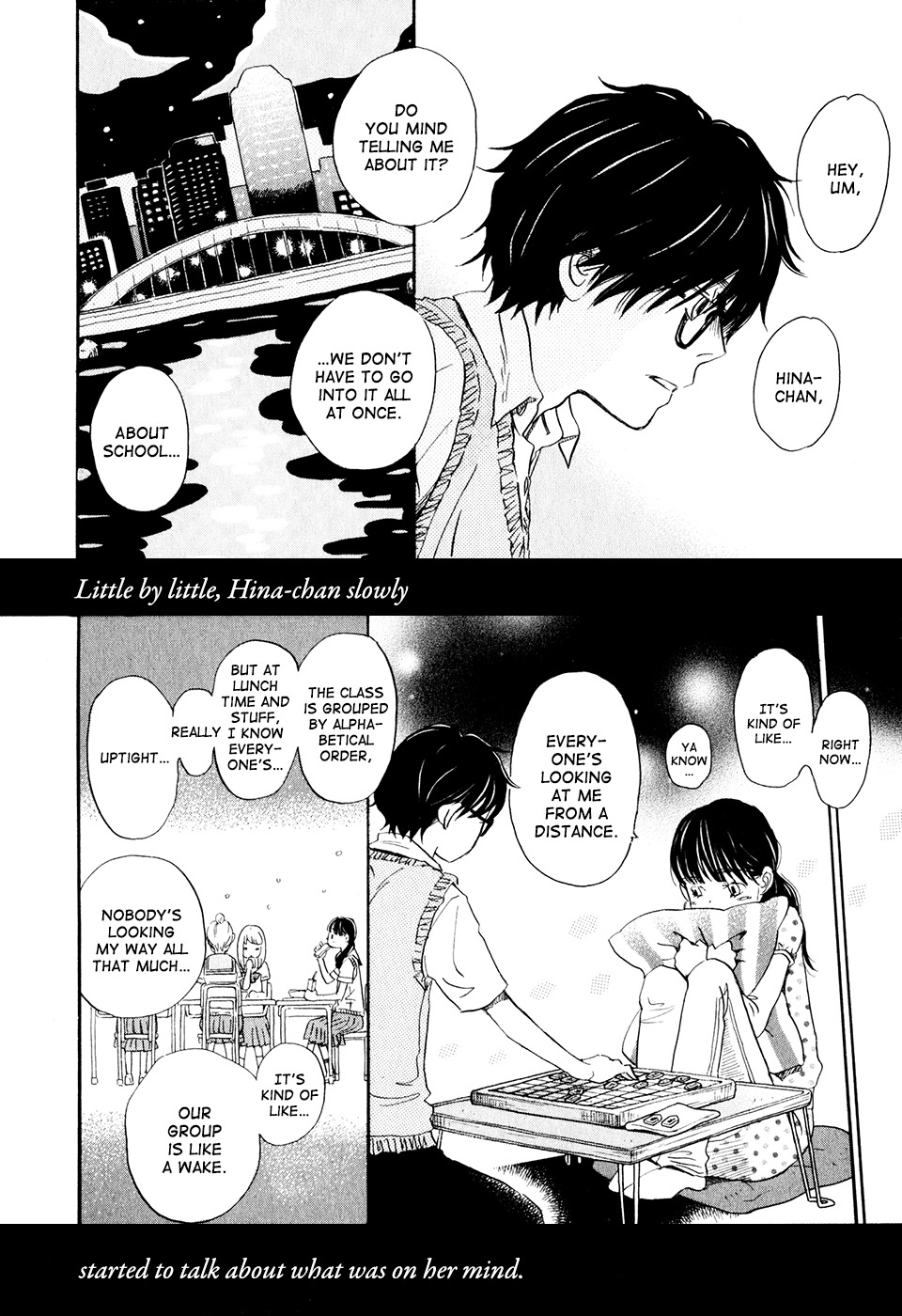 3-gatsu no Lion Chapter 56 page 9 - Chapter 56: Small World