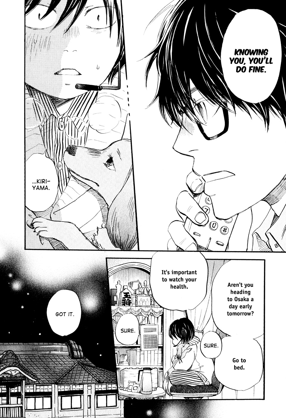 3-gatsu no Lion Chapter 58 page 15 - Chapter 58: Start of the Rainy Season